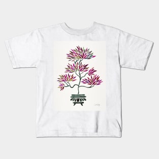 Fuchsia Bonsai Kids T-Shirt